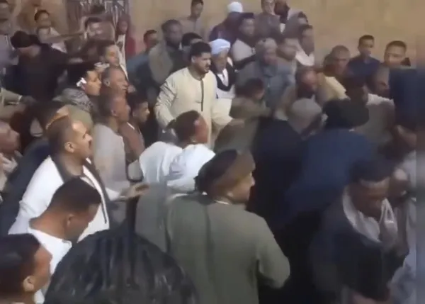 جزء من الفيديو المتداول 