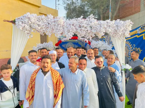 صلاه العيد بمسجد صبري الجبل بالاسماعيليه   