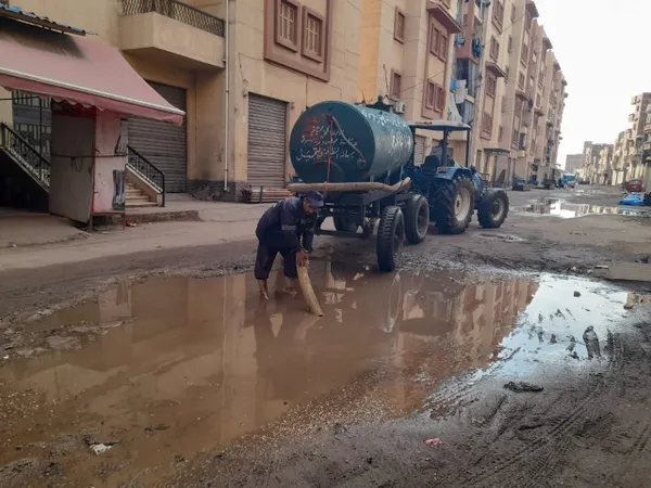 مسح مياه الأمطار