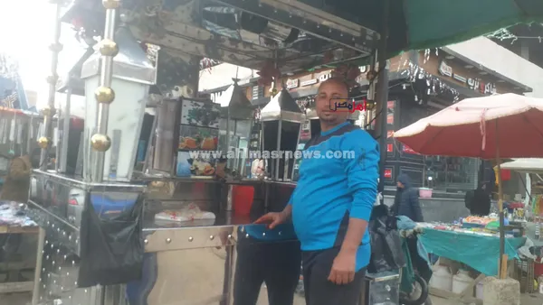 نصر سعيد، بائع عصائر 