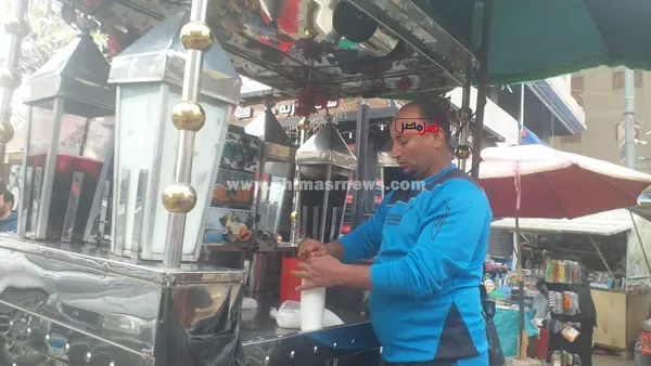 نصر سعيد، بائع عصائر 