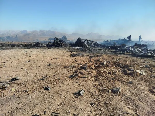 إسقاط طائرة أمريكية بإيران