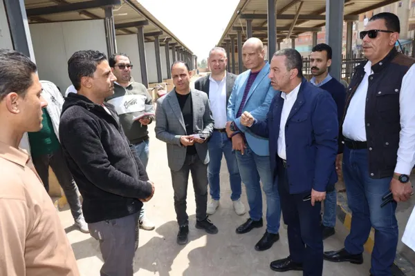 استقبال وزير الري 