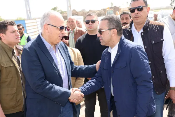 استقبال وزير الري 