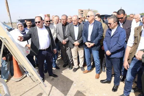 استقبال وزير الري 