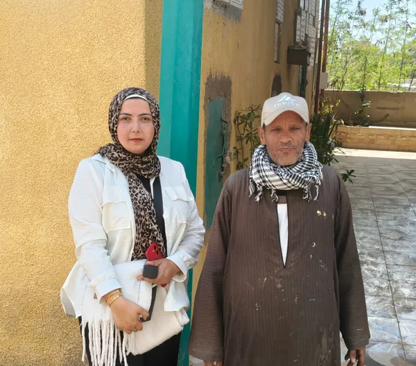 التُربي ومروة زنون مراسلة جريدة أهل مصر بالمنوفية 