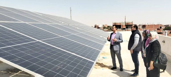 الطاقة الشمسية في الوحدات الصحية 