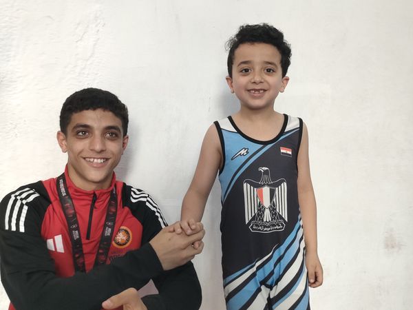 المصارع عبدالله حسونة إبن الإسماعيلية  