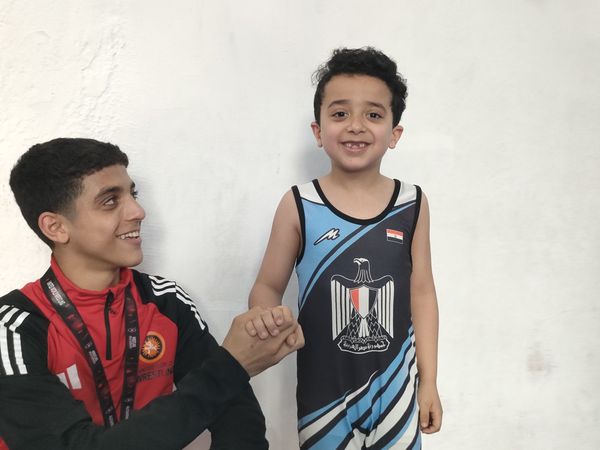 المصارع عبدالله حسونة إبن الإسماعيلية  