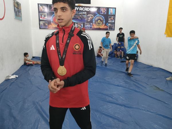 المصارع عبدالله حسونة إبن الإسماعيلية  