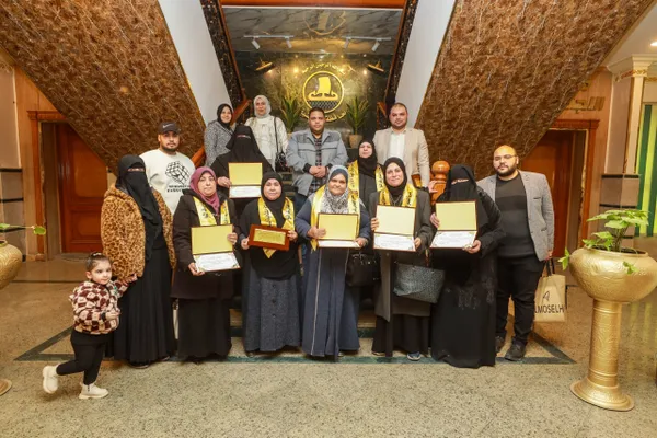 جانب من التكريم 