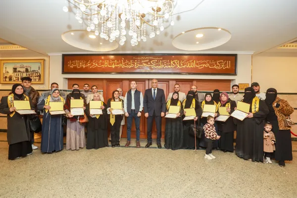 جانب من التكريم 