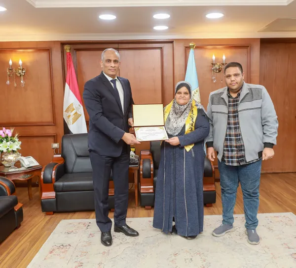 جانب من التكريم 