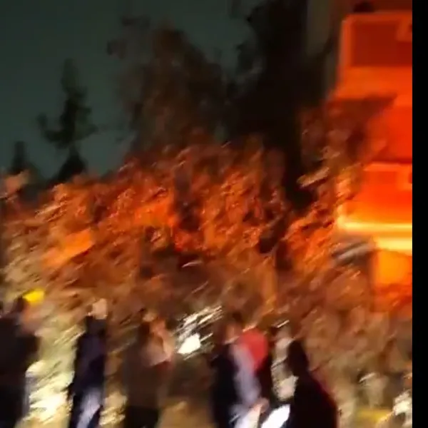 جانب من الحادث 