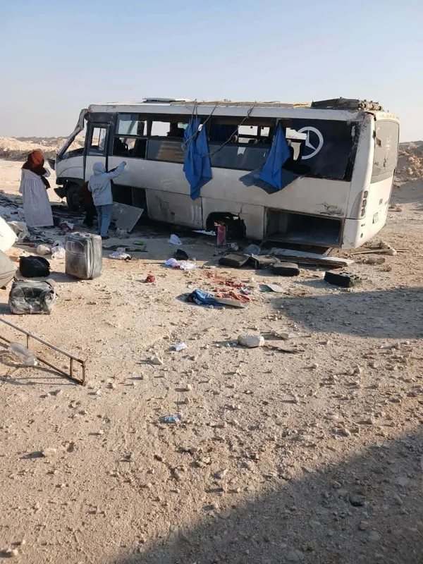 جانب من الحادث 