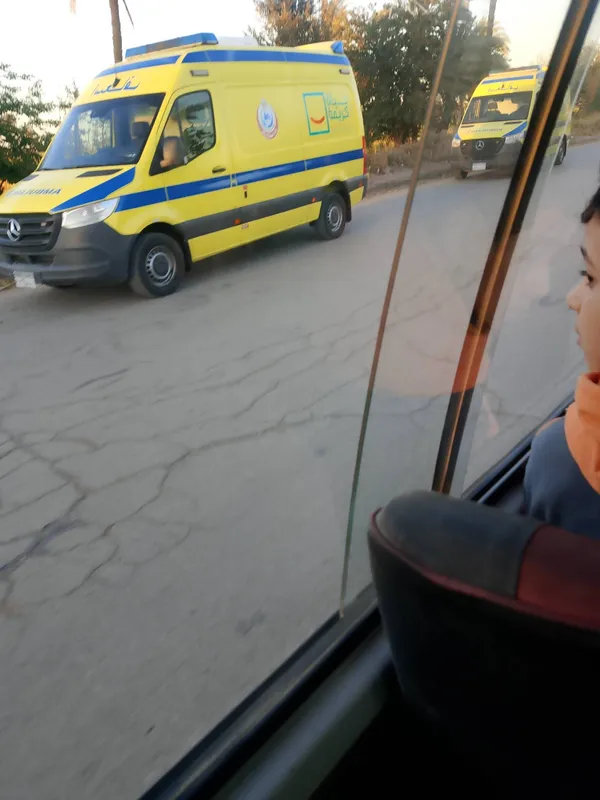 جانب من الحادث 