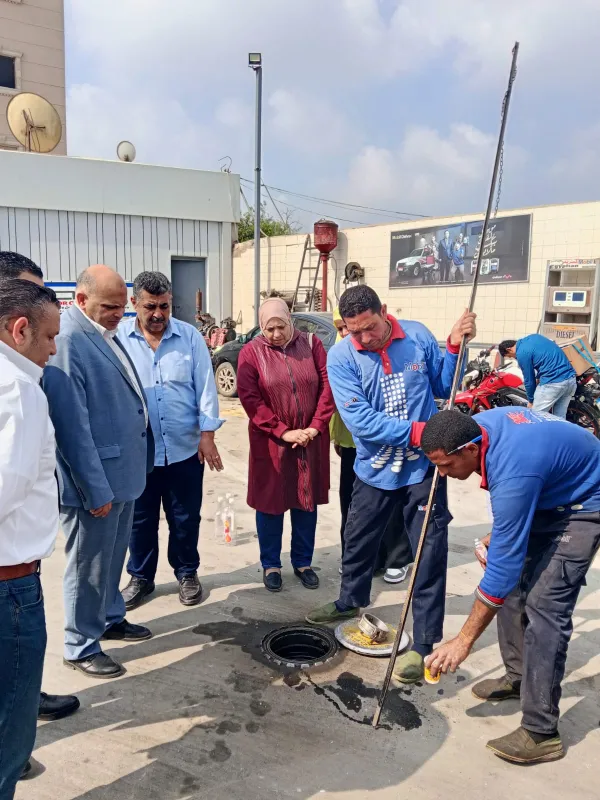 جانب من الحملة التموينية 