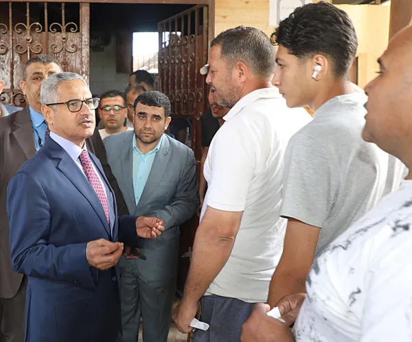 جانب من الزيارة 