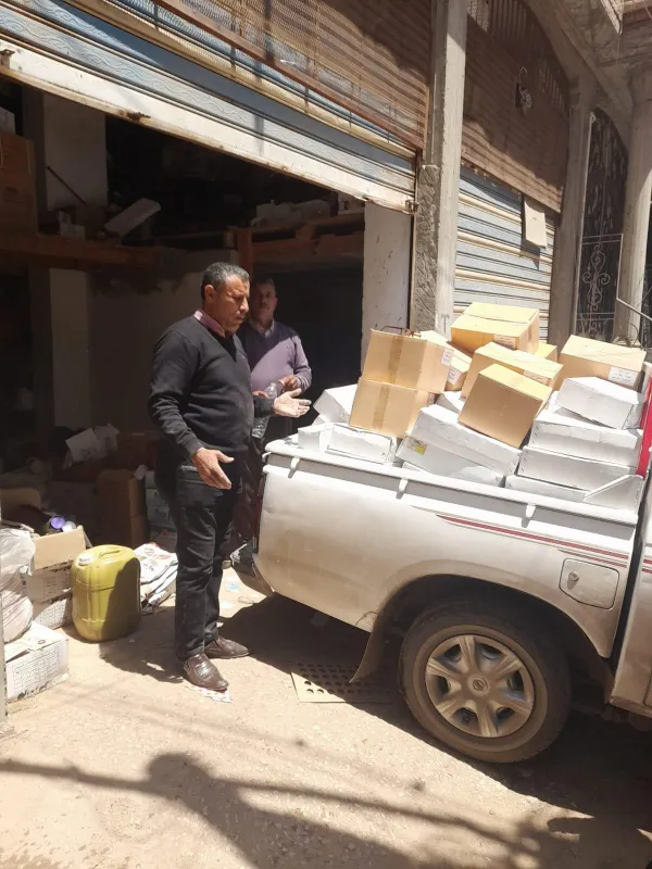 جانب من الضبطيات 