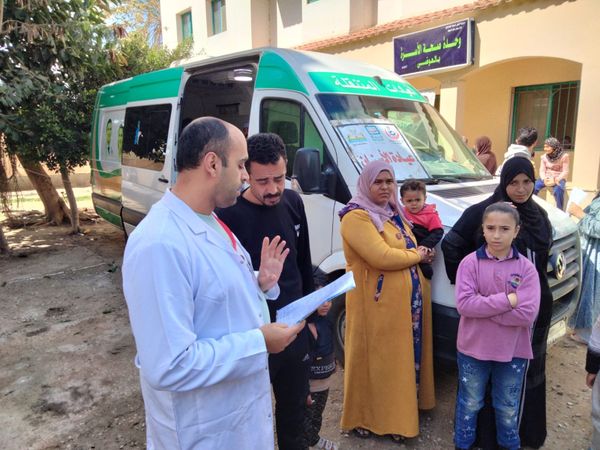 جانب من القافلة 