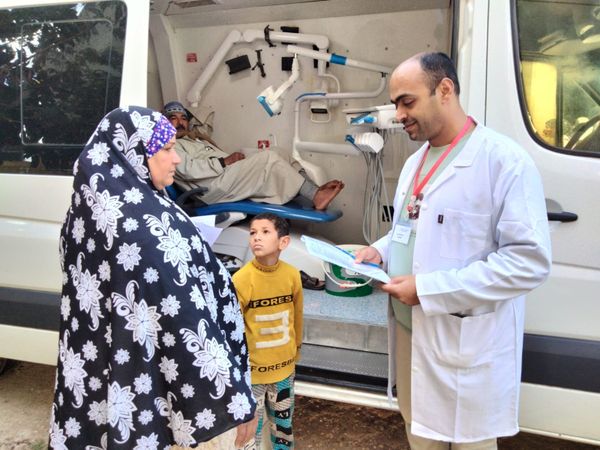 جانب من القافلة 