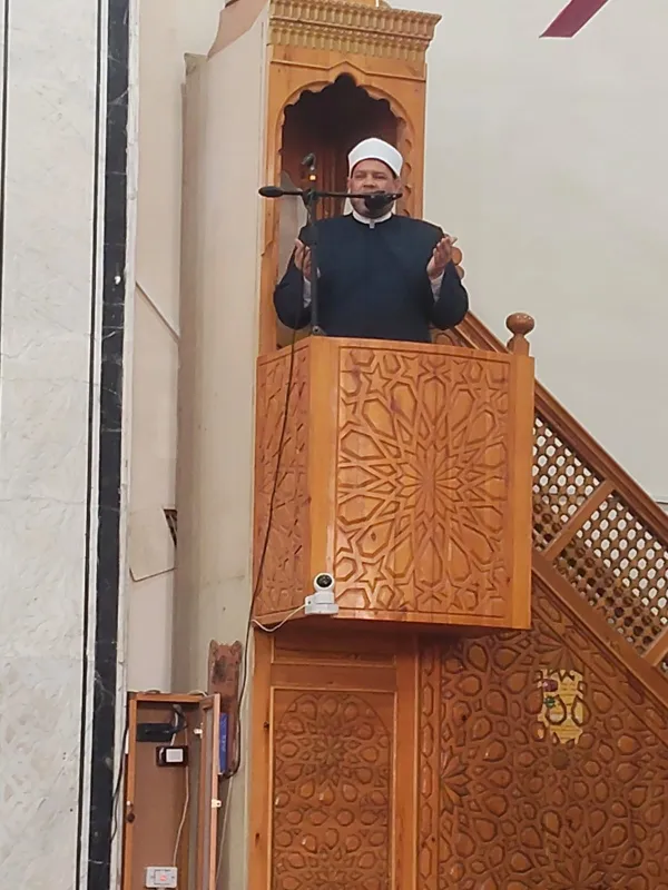 جانب من خطبة الجمعة 