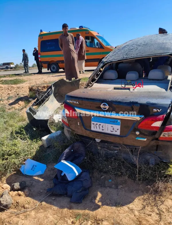 حادث الظافر براني غرب مطروح 