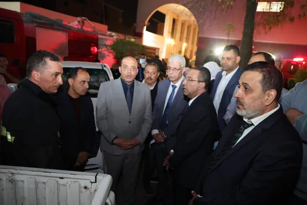 حريق معهد الكبد 