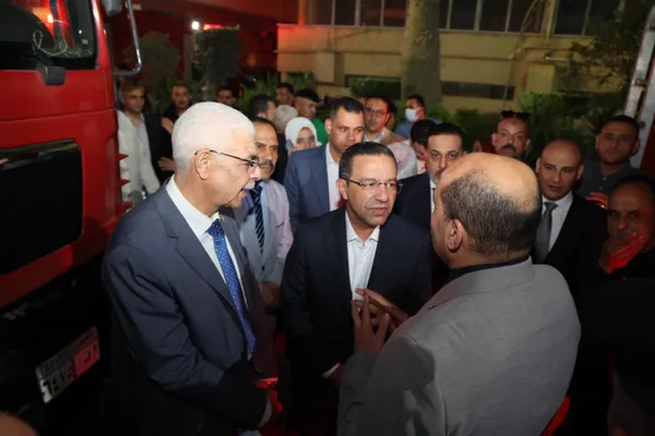 حريق معهد الكبد 