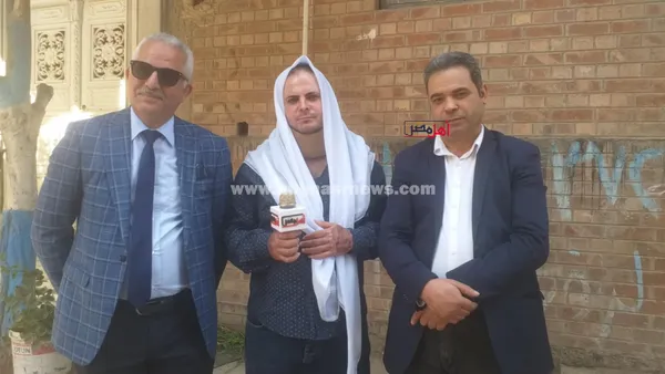 زغلول ضحية الاعتداء ببنزين ومحامياه