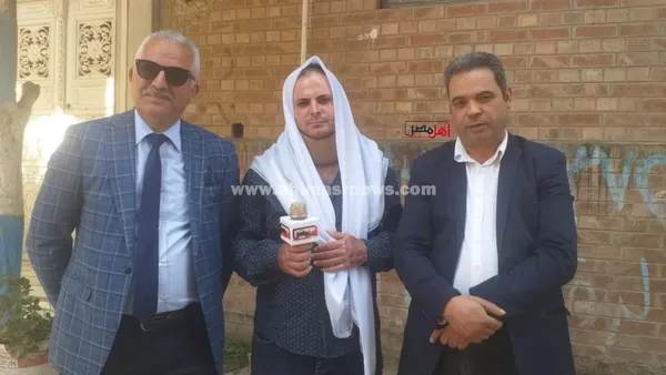 زغلول ضحية الاعتداء ببنزين ومحامياه