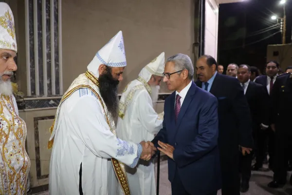 عيد القيامة بمطرانية بنى سويف 