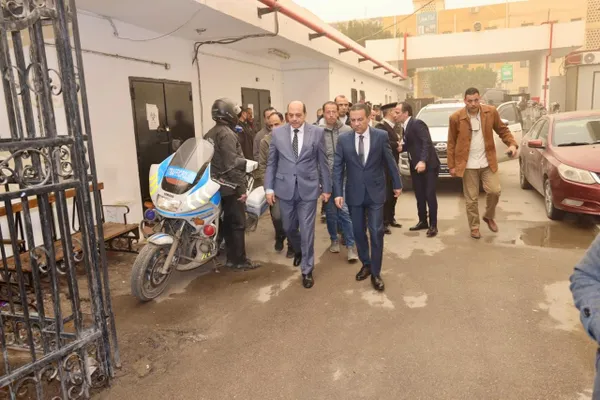 محافظ المنوفية يتابع المصابين 