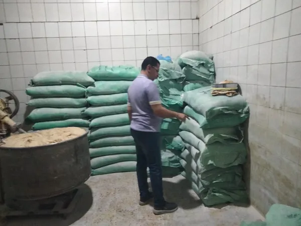جانب من الحملات التموينية 