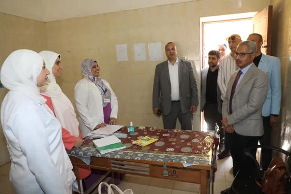 جانب من الزيارة 