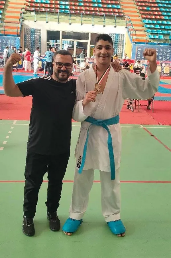 جانب من تكريم اللاعب 
