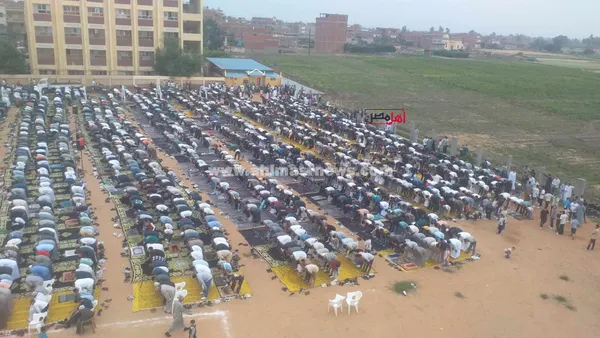 صلاة عيد الأضحى بساحات كفر الشيخ 