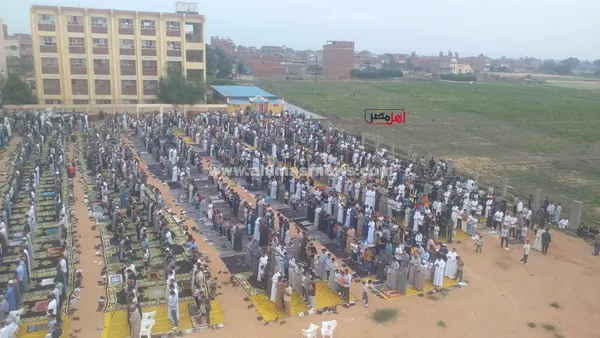 صلاة عيد الأضحى بساحات كفر الشيخ 