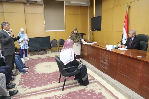 اللقاء المفتوح للمواطنين ببنى سويف 