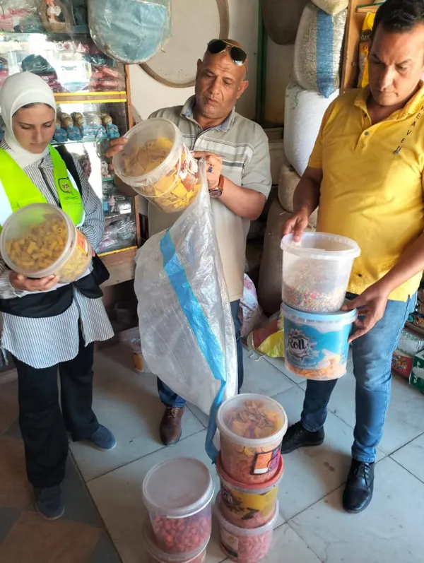جانب من الضبطيات 