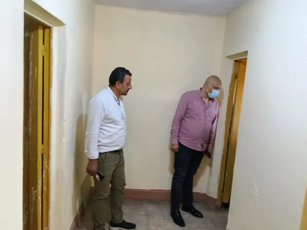طارق أبو حطب يتفقد المقر 
