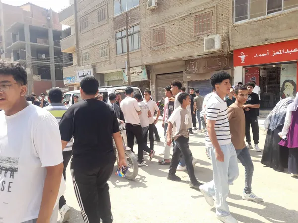 طلاب الثانوية العامة ببنى سويف 