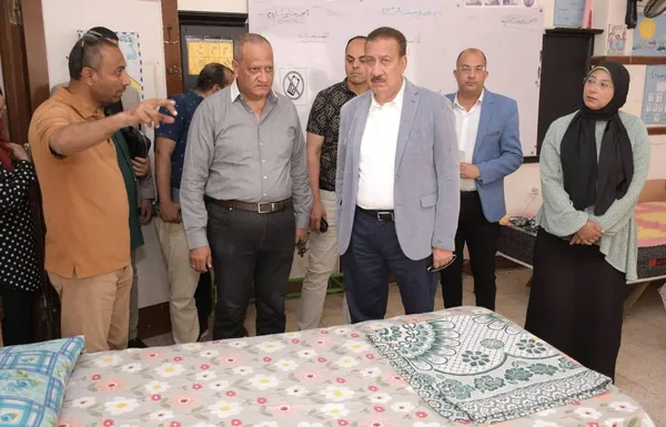 محافظ بورسعيد يتفقد استراحات مراقبي الثانوية العامة ويوجه بتوفير كافة سبل الراحة لضيوف المحافظة