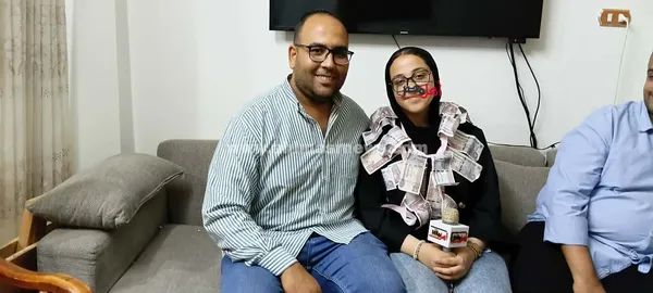مريم الأولى على الشهادة الإعدادية بكفر الشيخ وأسرتها 