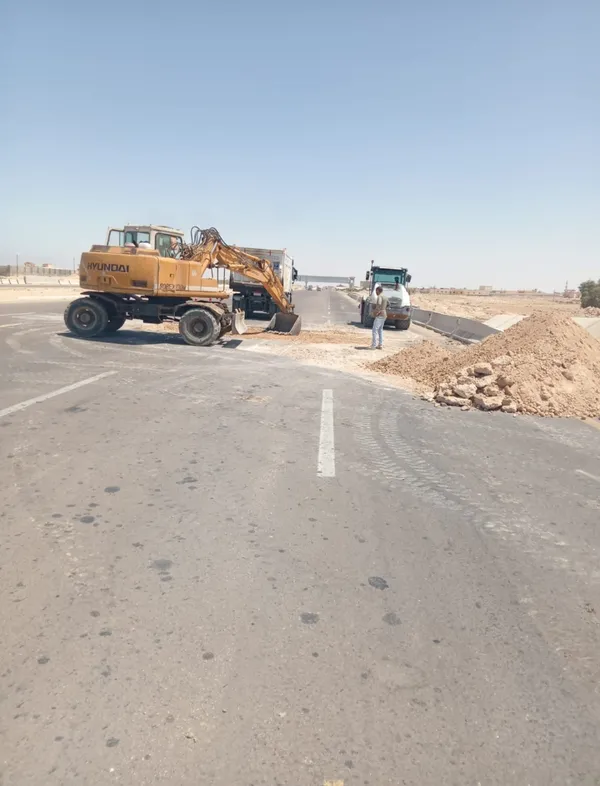 هبوط بطريق مطروح 