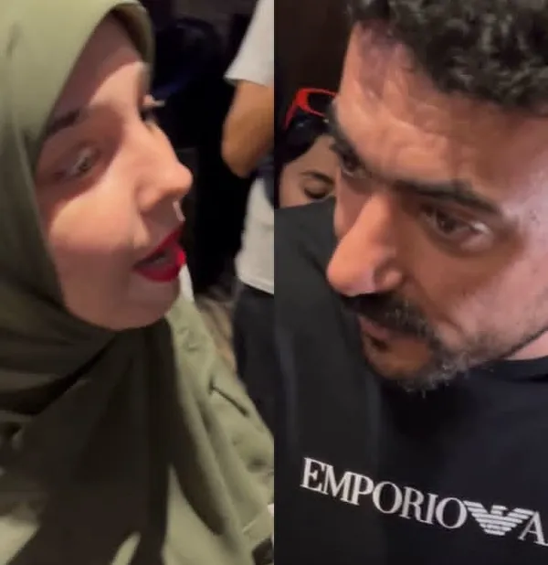 أحمد العوضي وايناس 