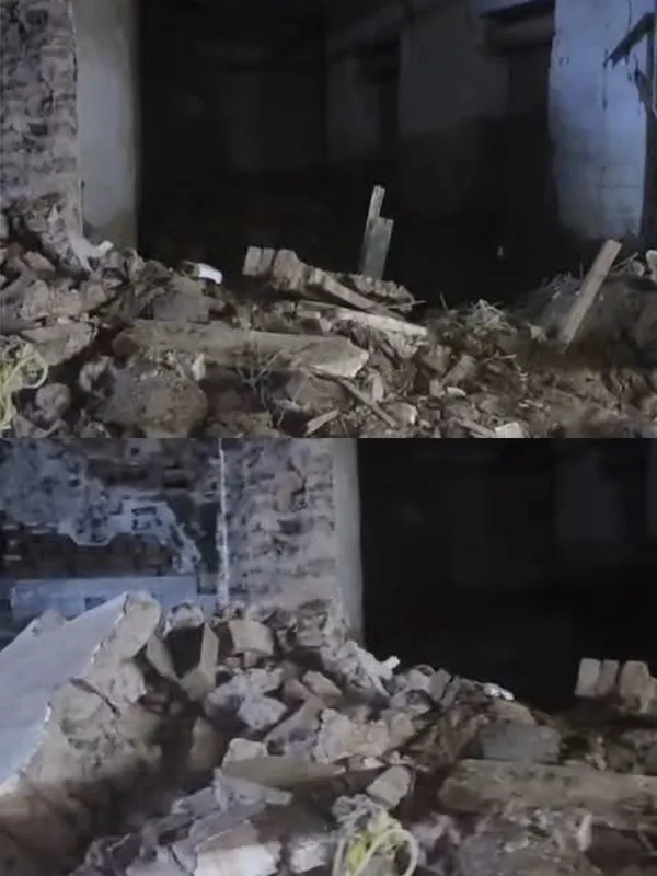 المنزل المنهار  