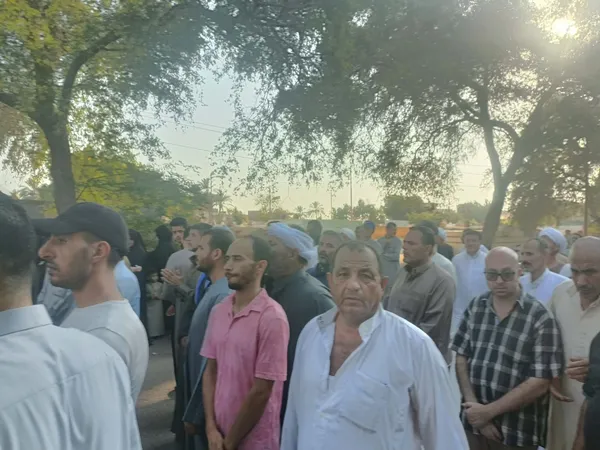 جانب من الجنازة 