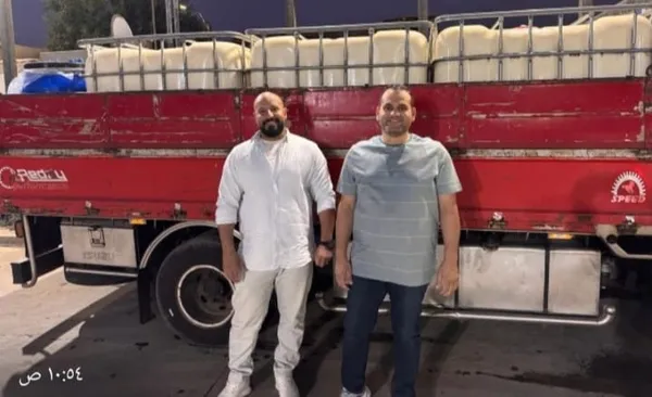جانب من الحملة التموينية 