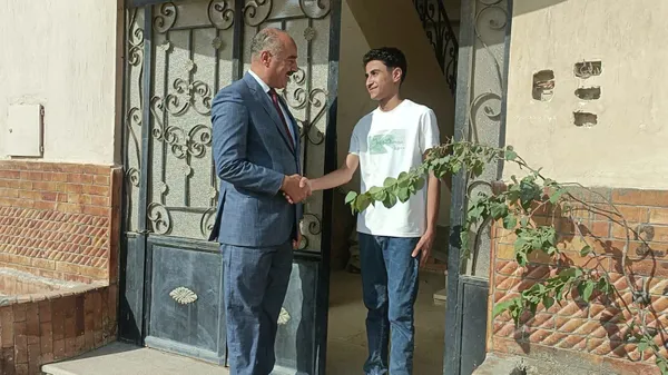 جانب من الزيارة 